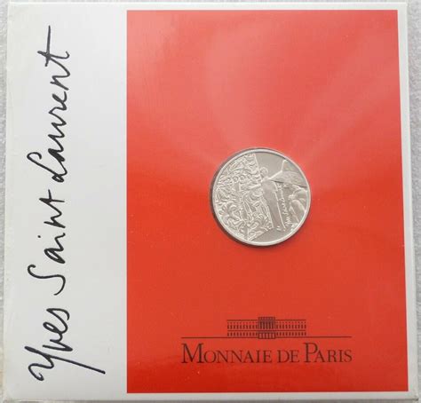 yves saint laurent da coin|5 Francs Yves Saint Laurent .